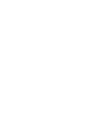 A large, bold, white capital letter "R" stands on a plain white background, evoking the crisp simplicity of a Playground Page.